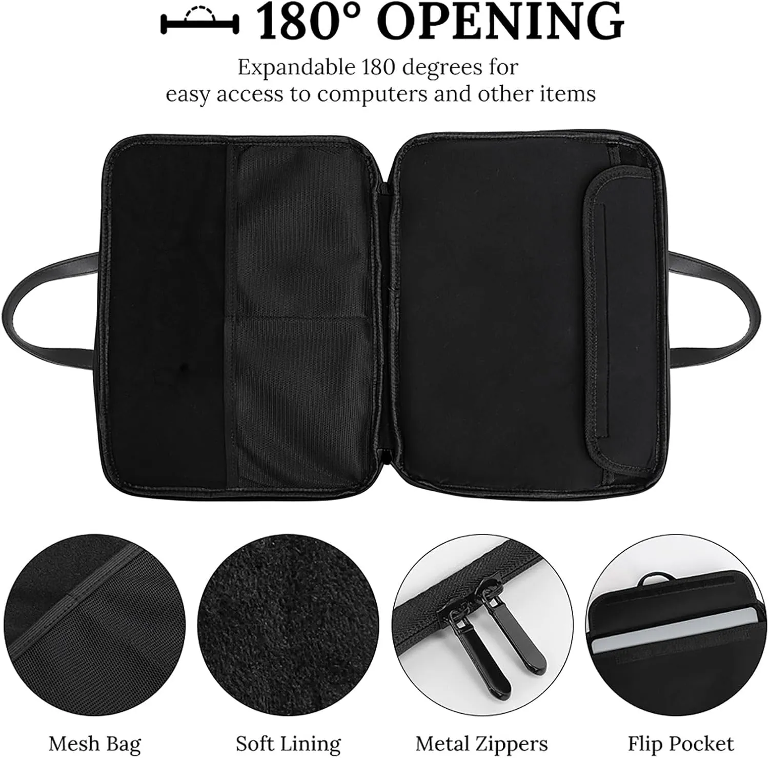 Abstract Cucumbers Pickles Leather Bag Laptop Case Slim Water Resistant Computer Bags with Handle Briefcase for Work