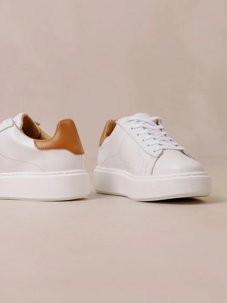 Alohas Tb.65 Trainers Bright White & Tan