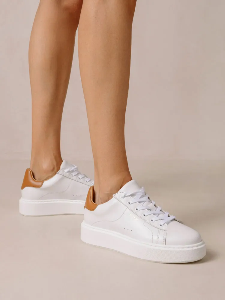 Alohas Tb.65 Trainers Bright White & Tan