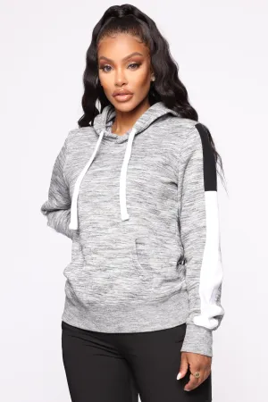 Analissa Pullover Hoodie - Charcoal