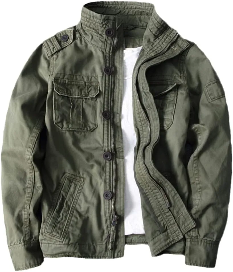 Autumn Winter Mens Camo Jacket Sportswear Thick Jacket Military Camouflage Coat Outdoor Work Cargo Jacket