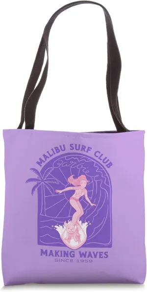 Barbie - Malibu Surf Club Making Waves Since 1959 Tote Bag