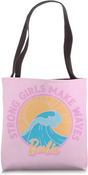 Barbie - Strong Girls Make Waves Tote Bag