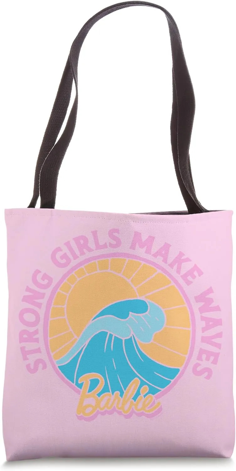 Barbie - Strong Girls Make Waves Tote Bag