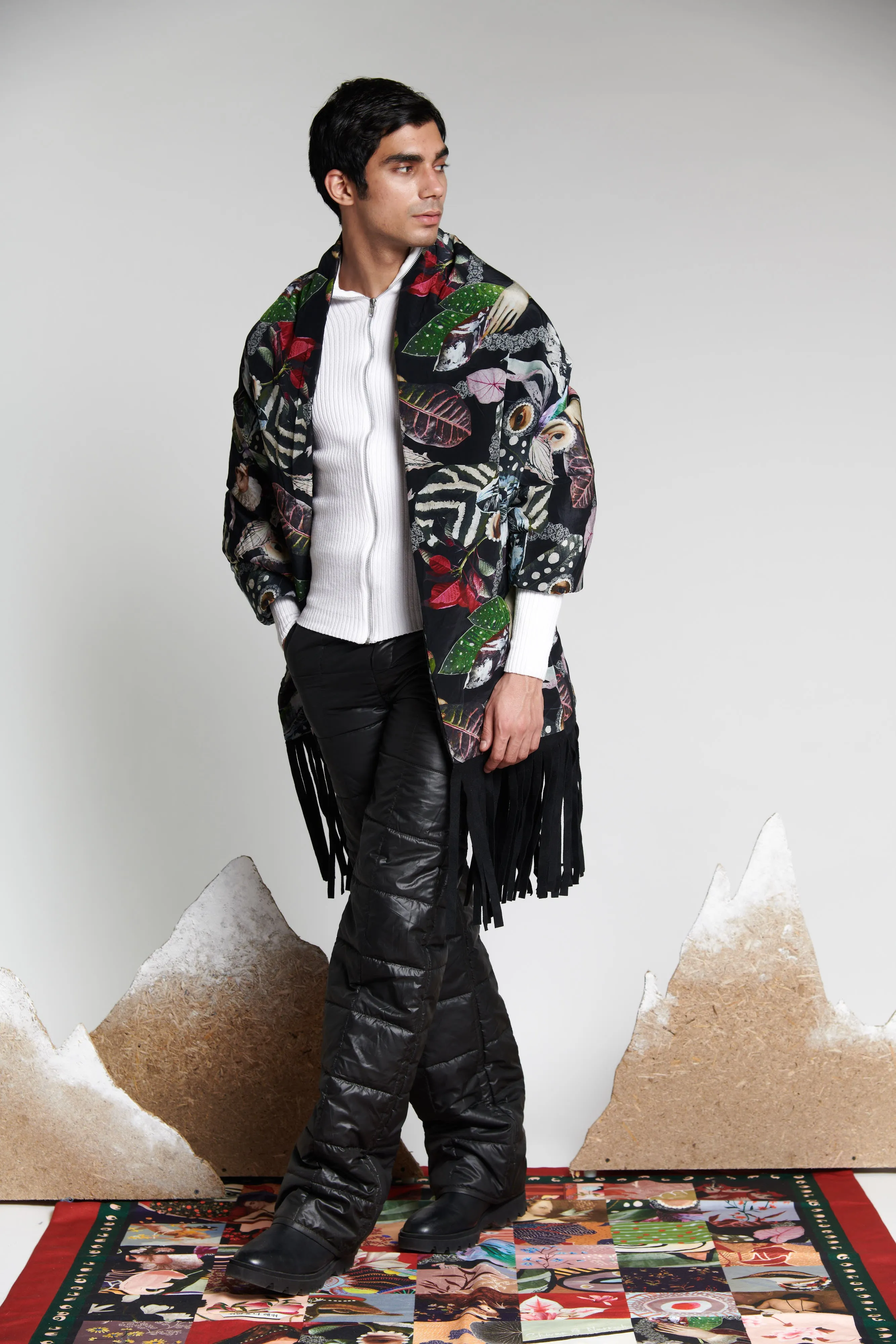 Botaneye Quilted Windsheeter Shawl