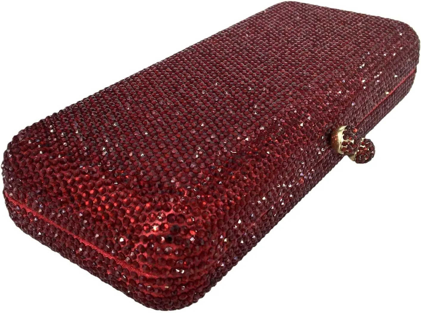 Boutique De FGG Evening Bags and Clutches Women Formal Crystal Clutch Handbags Wedding Rhinestone Clutch Purse,Mini