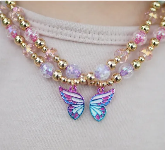 Butterfly Wishes BFF Necklace