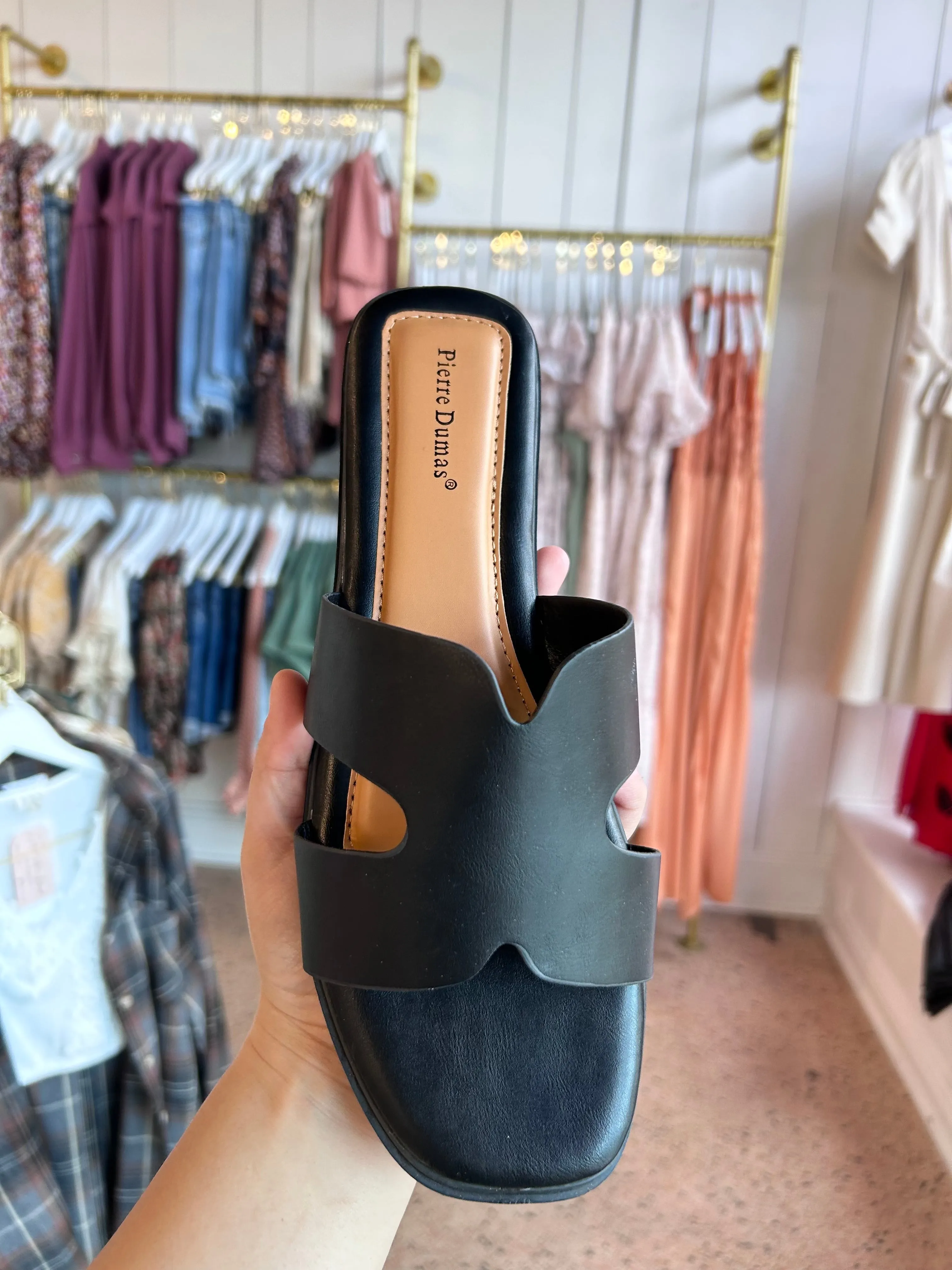 Carter Sandals -Black