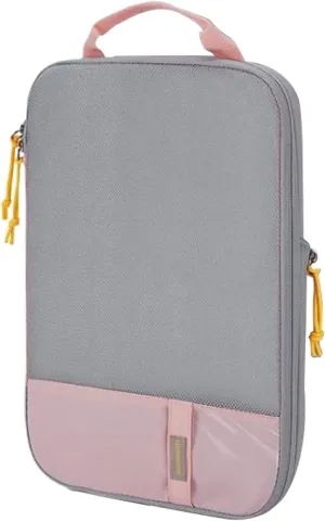 Compression Packing Cubes for Travel Lightweight Vacation Travel Travel Accessories for Suitcase Organizer Bags Set Luggage Organizer Travel Bags Garage Clothes Storage (A, One Size)