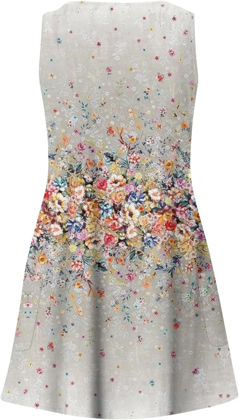 Dresses Women Midi Dresses for Women Sleeveless Summer Summer Dresses Women Fitted Tight