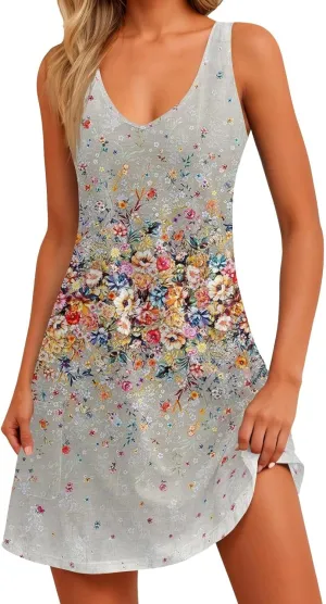 Dresses Women Midi Dresses for Women Sleeveless Summer Summer Dresses Women Fitted Tight