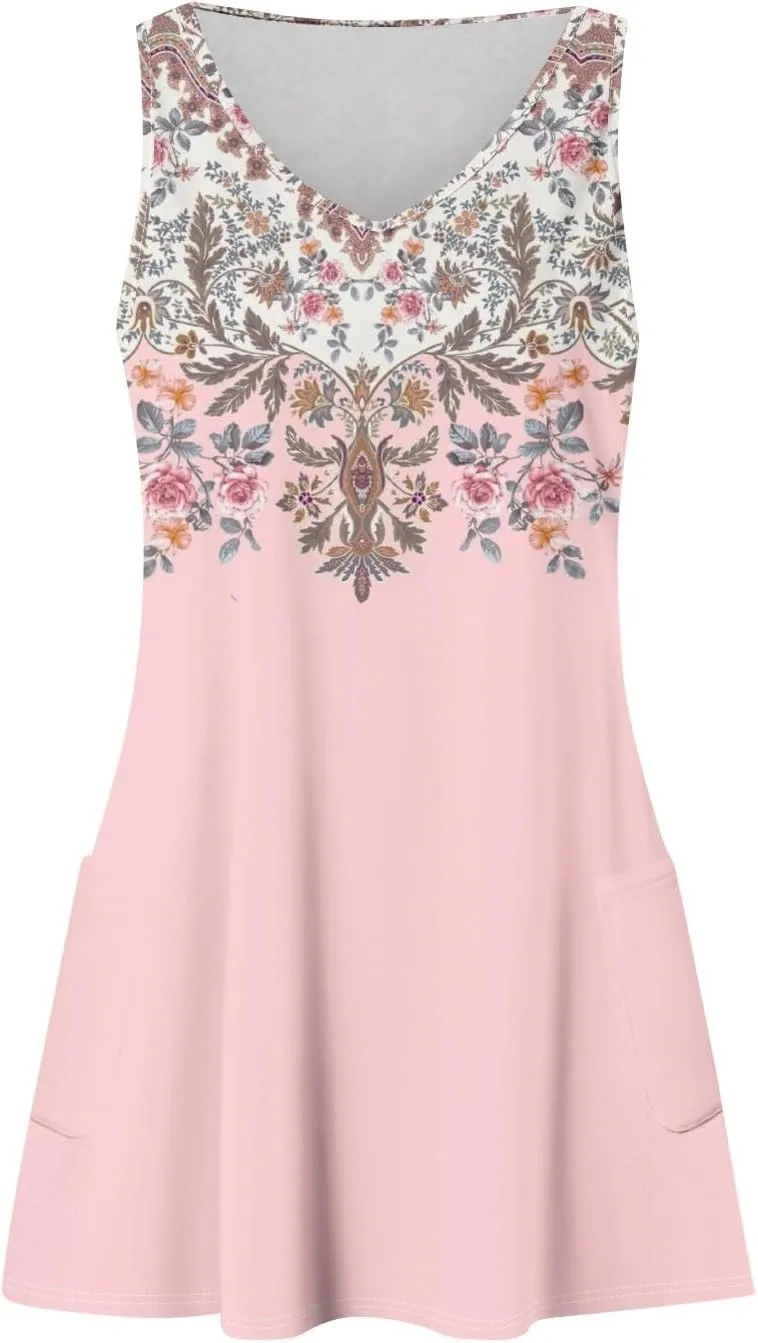 Dresses Women Summer Sleeveless Midi Dresses for Women Women Dresses for Special Occasions Fitted