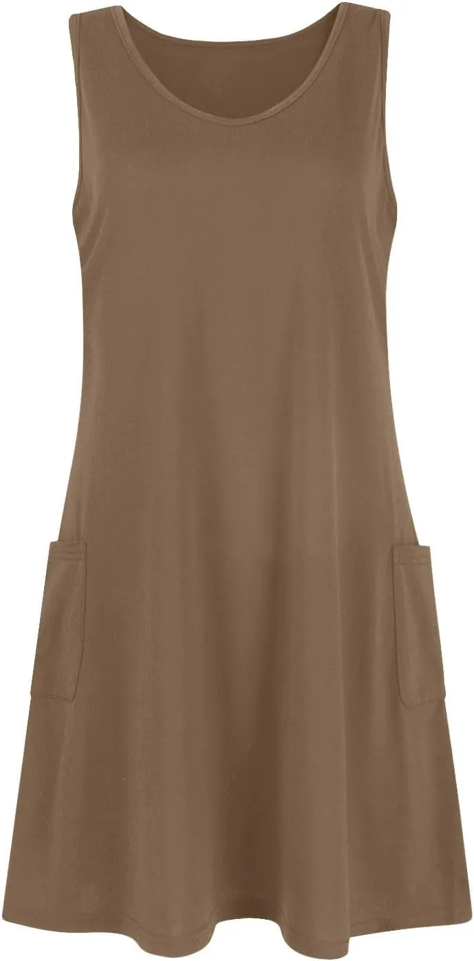Dresses Women Summer Sleeveless Midi Dresses for Women Women Dresses for Special Occasions Fitted