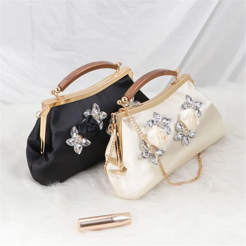 Evening Bag Flower Wedding Bags for Bride Purse and Handbags Wedding Party Day Clutches All Match Colorful
