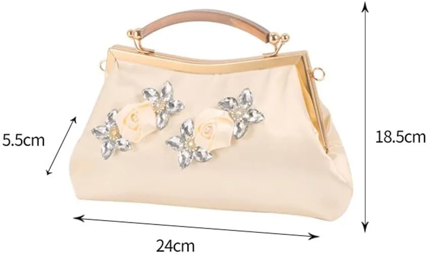 Evening Bag Flower Wedding Bags for Bride Purse and Handbags Wedding Party Day Clutches All Match Colorful