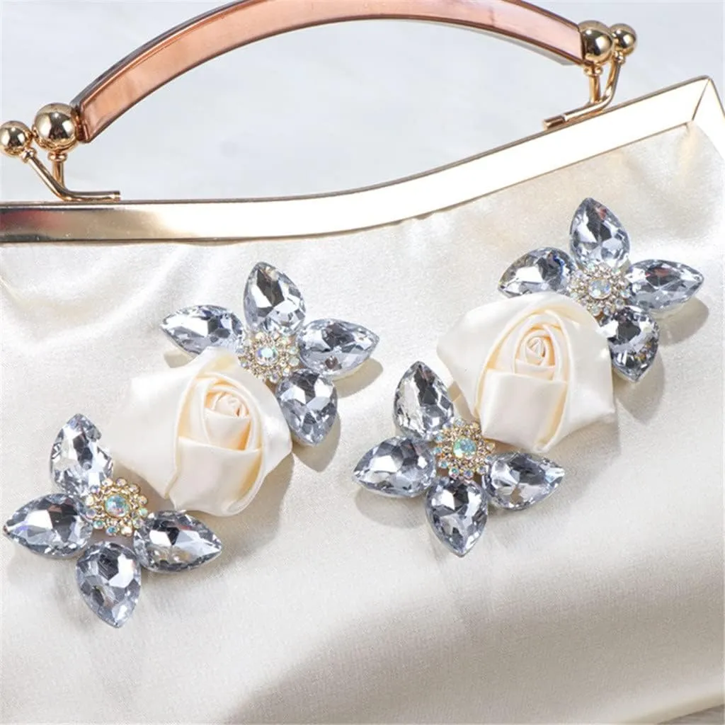 Evening Bag Flower Wedding Bags for Bride Purse and Handbags Wedding Party Day Clutches All Match Colorful