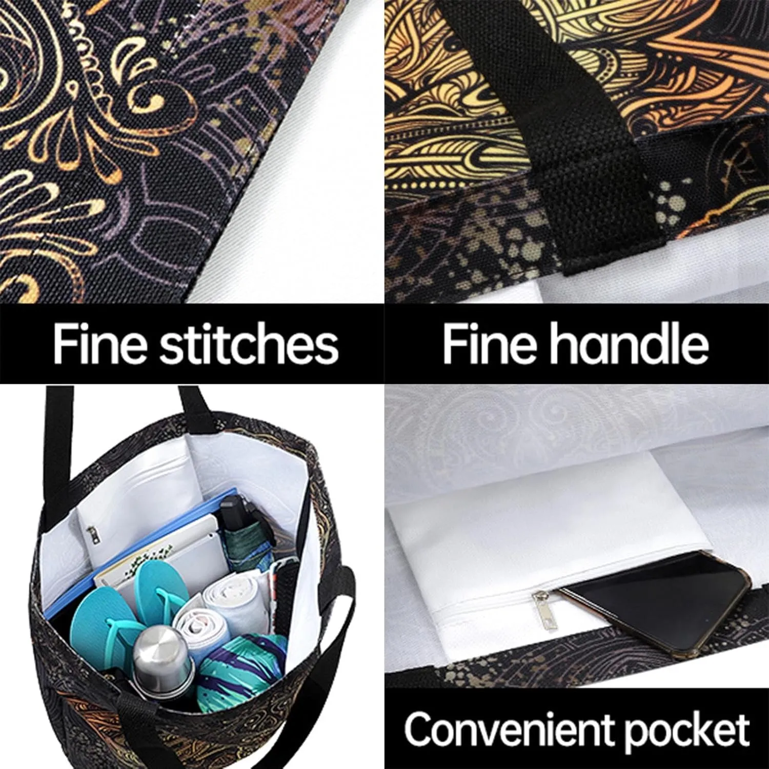 Fashion Pattern Extra Large Shoulder Grocery Tote Bag, Happy Dachshund Face Canvas Daily Handle Bag for Gym Weekender Beach Travel Kitchen Reusable Market Shopping, klu69736111p281c318s555
