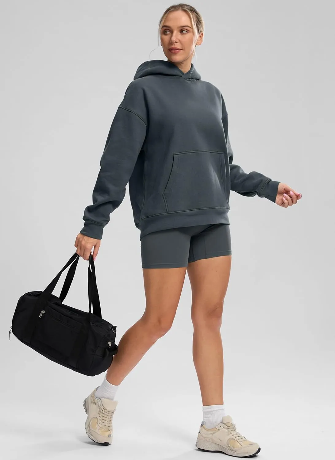 G Gradual Hoodies for Women Oversized Fleece Sweatshirt with Pocket Loose Fit Casual Athletic Workout Pullover