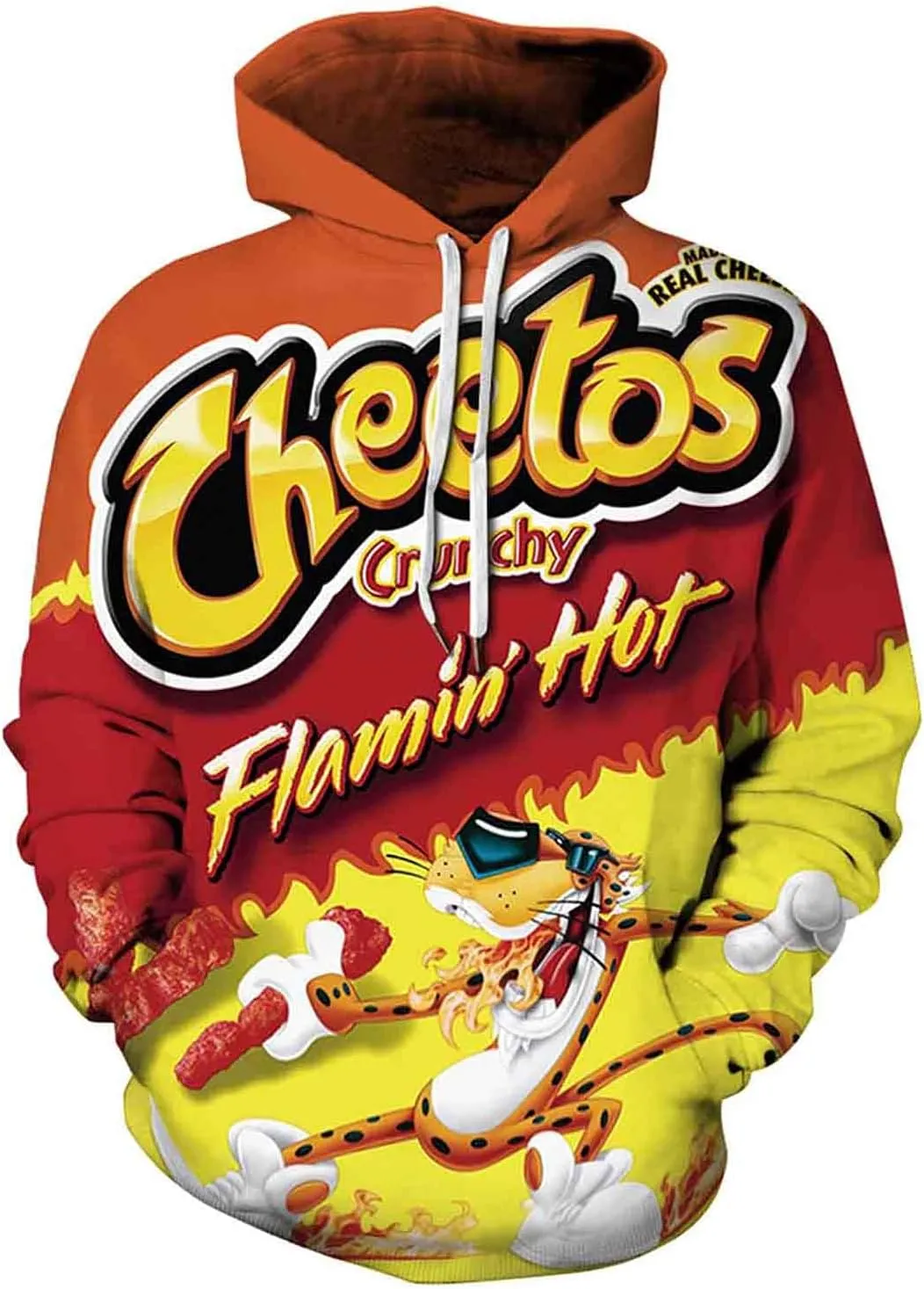 Keasmto 3D Ramen Chicken Noodle Soup Hoodie Beef Sweatshirt For Men Women Cotton Cute