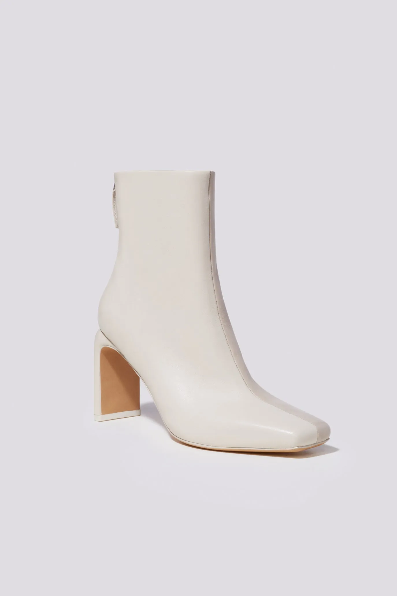 Kelsey Square Toe Heeled Boot