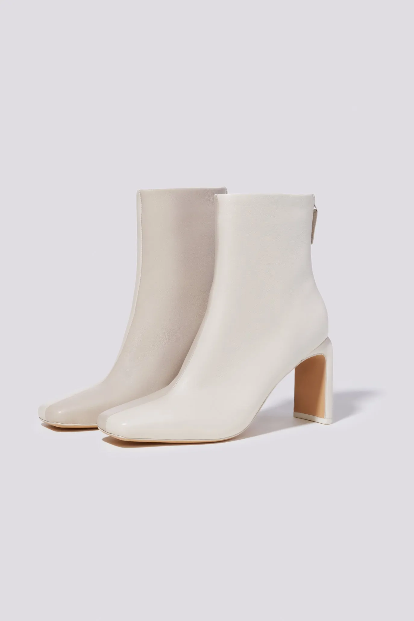 Kelsey Square Toe Heeled Boot