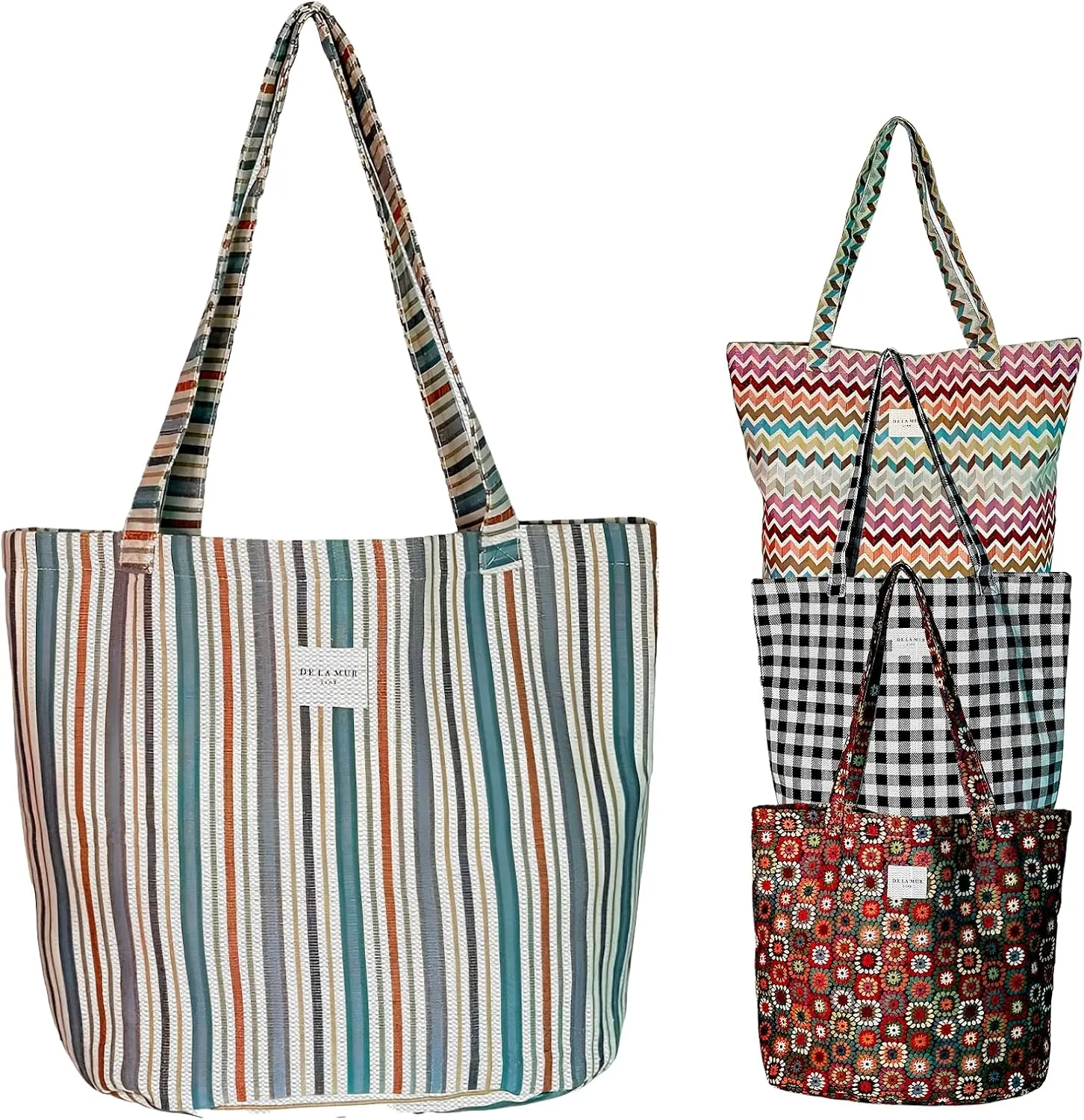 LARGE BOHO TOTE BAG for WOMEN  Animal Free Shoulder Bag  Boho Hippie Purse for Beach, Work & Daily Use