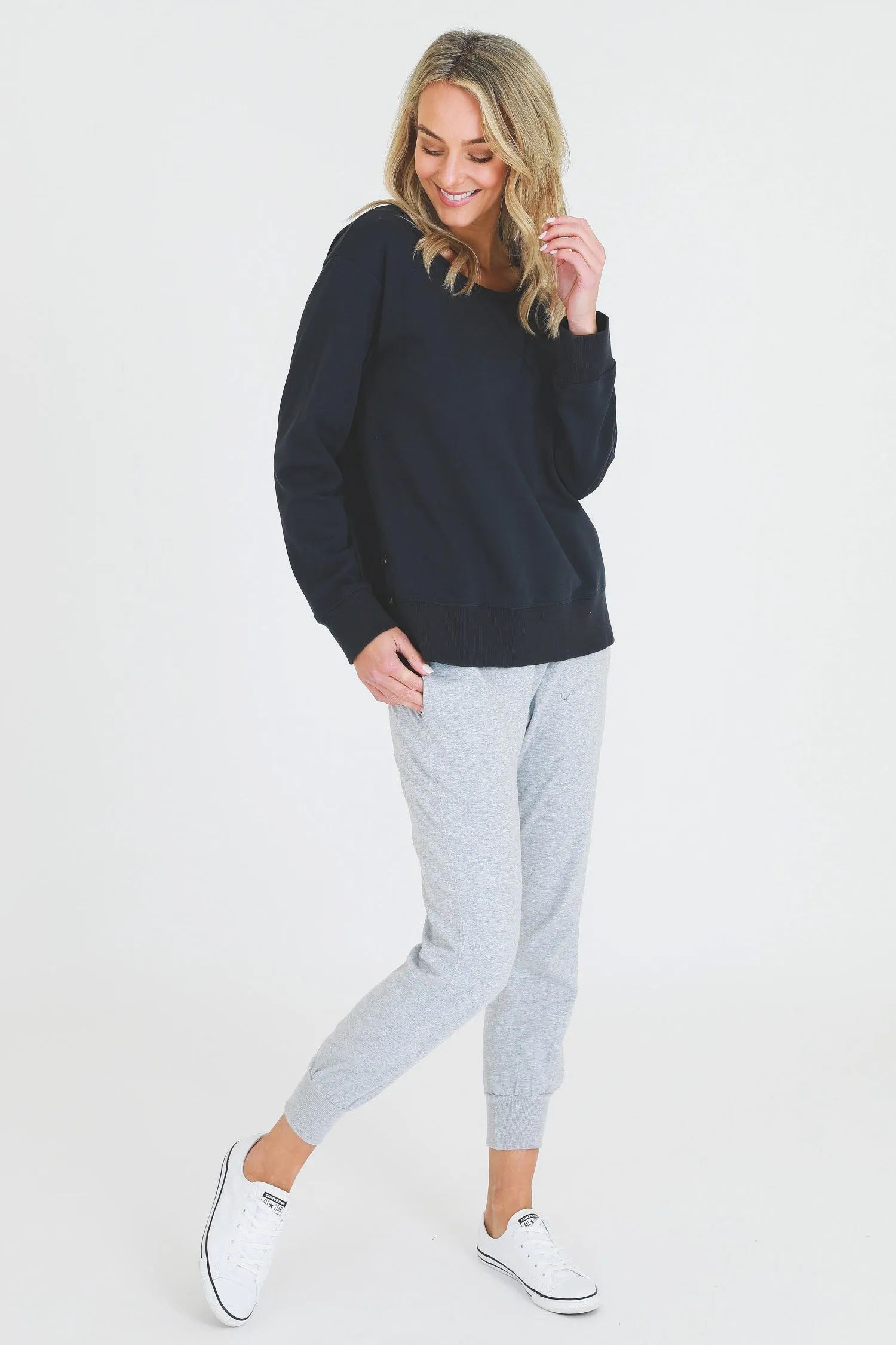 Layla Side Split Sweatshirt