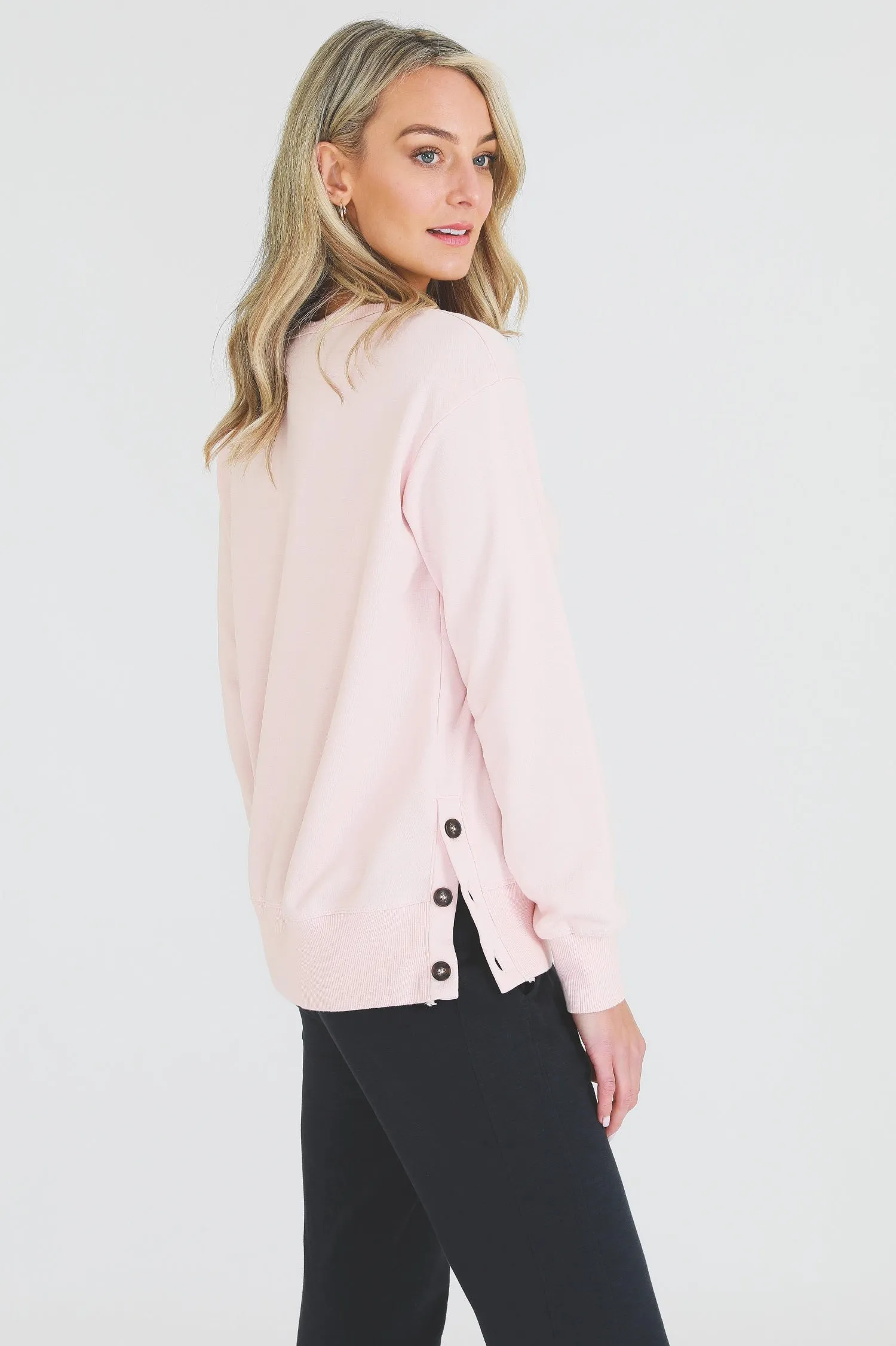 Layla Side Split Sweatshirt