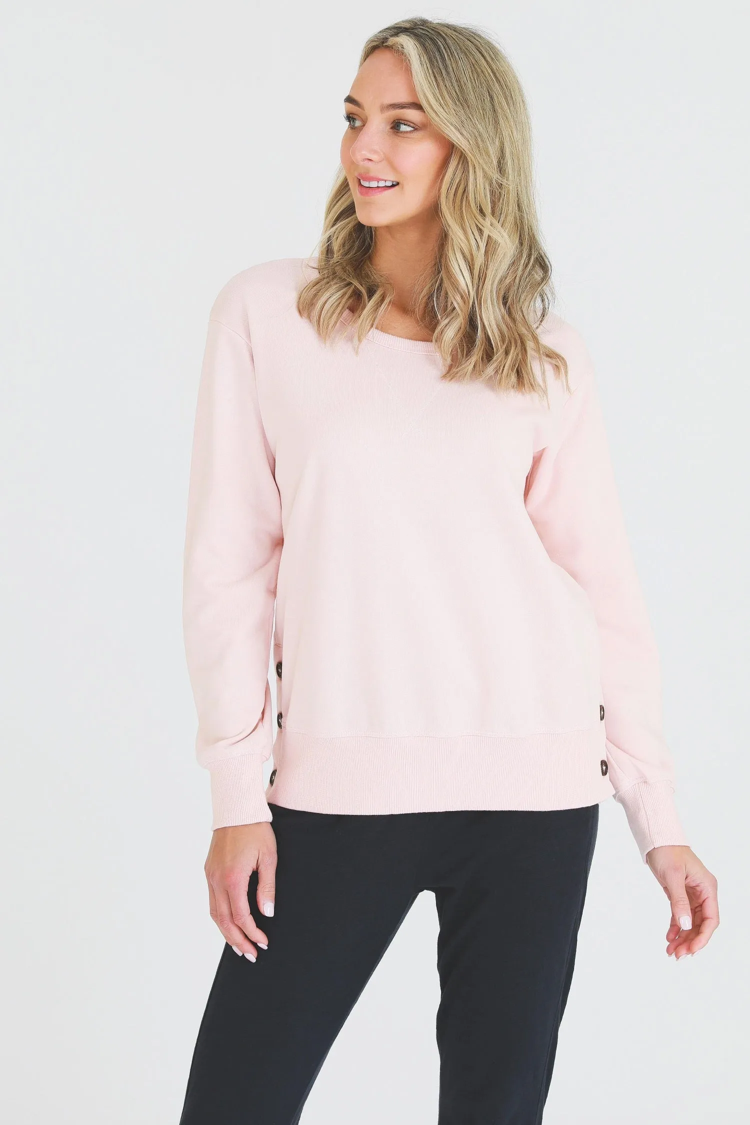 Layla Side Split Sweatshirt