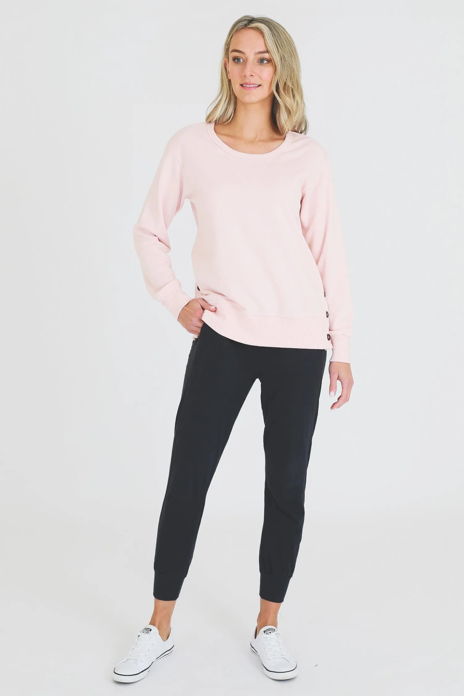 Layla Side Split Sweatshirt