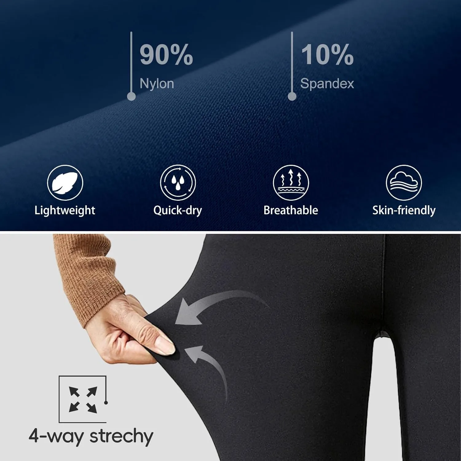 M MOTEEPI Women's High Waisted Stretchy 29"/31" Bootcut Pull On Dress Pants Office Business Casual Work Pants