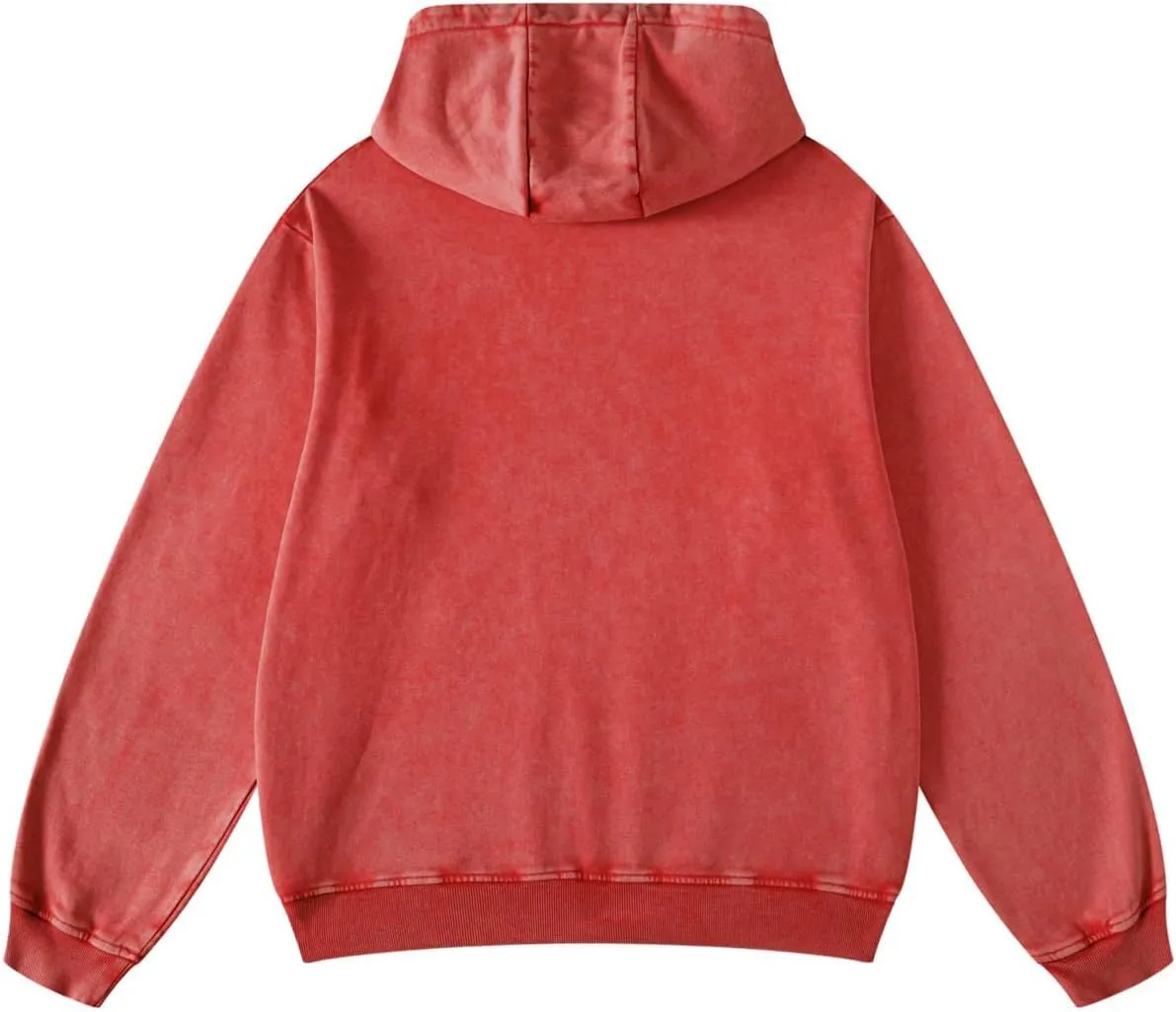 Mens Acid Wash Hoodie Vintage Casual Streetwear Overasized Hoodies Unisex Pullover Heavyweight Hooded Sweatshirt H0211