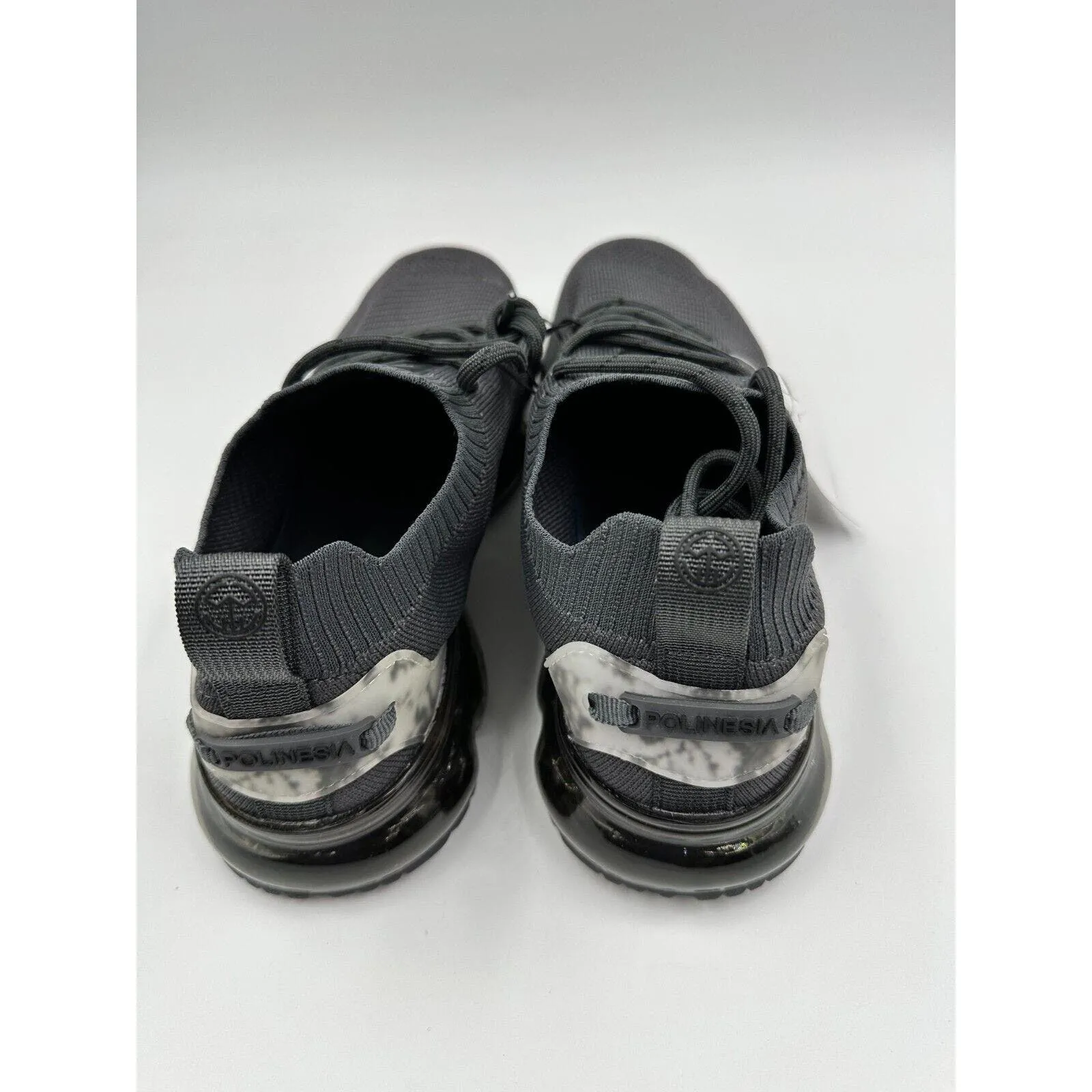 Men's Size 8, Black Slip-on Sneakers