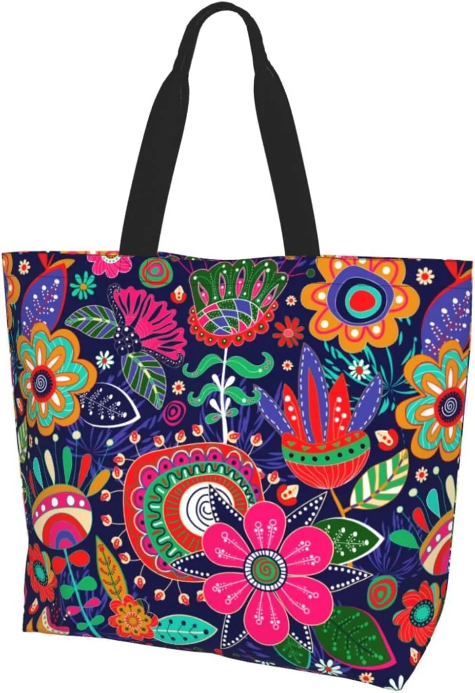 Mexico Mexican Eagle Flag Women's Tote Bag Large Capacity Single Shoulder Bags Handbag for Shopping Work