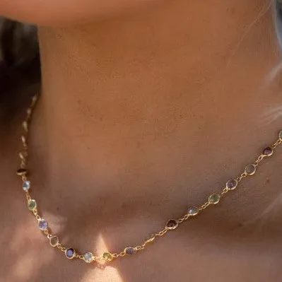 Multi-stones Necklace