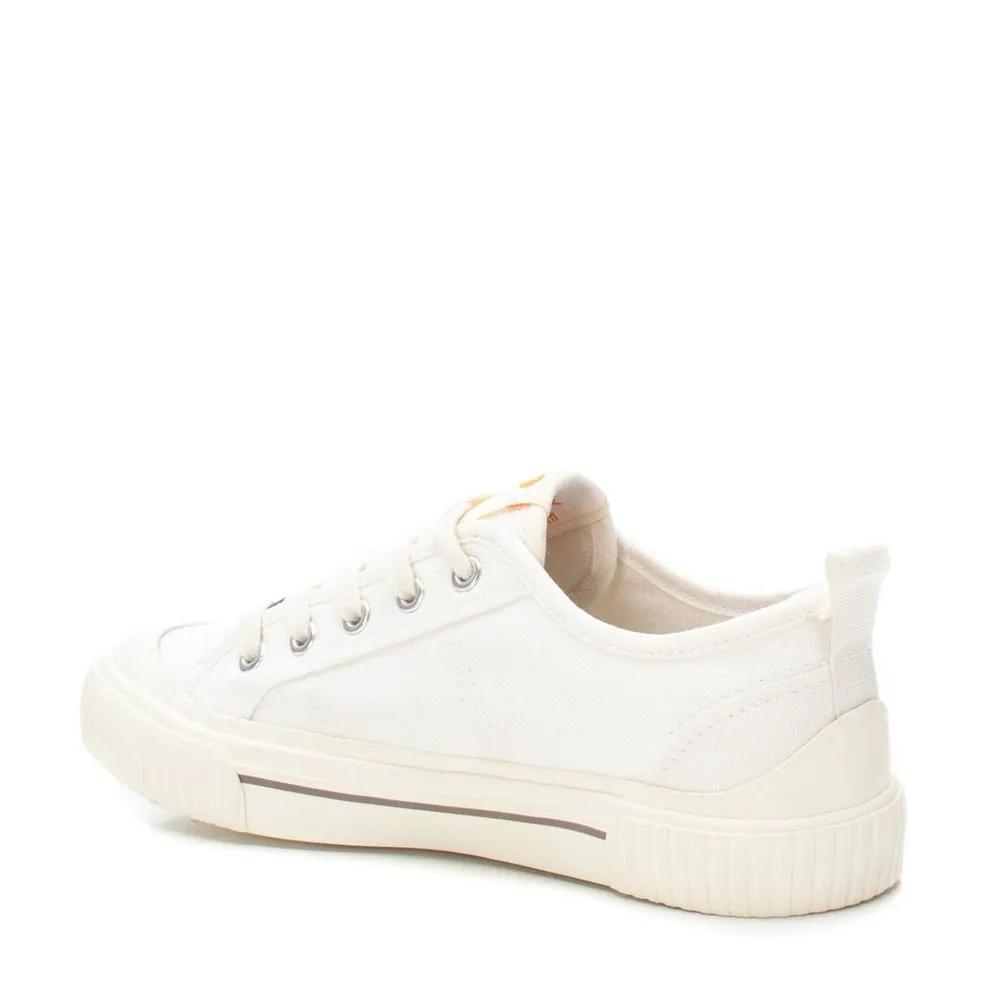 Plimsols in White by Refresh