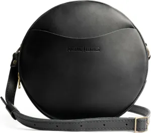 Portland Leather Goods Circle Crossbody Bag for Women  Handmade from the Finest Full-Grain Hides