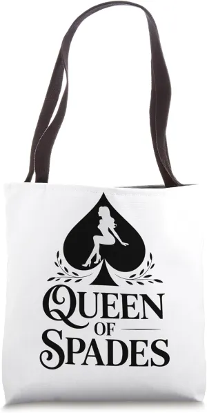 Queen Of Spades Sexy QOS Tote Bag