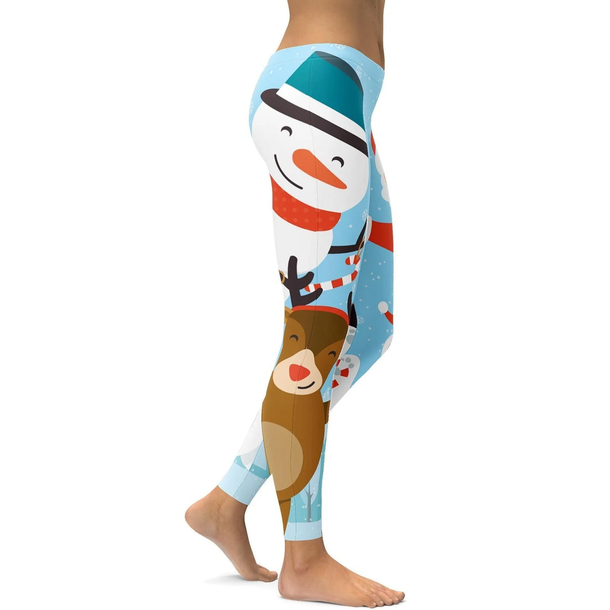Santa and Friends Leggings