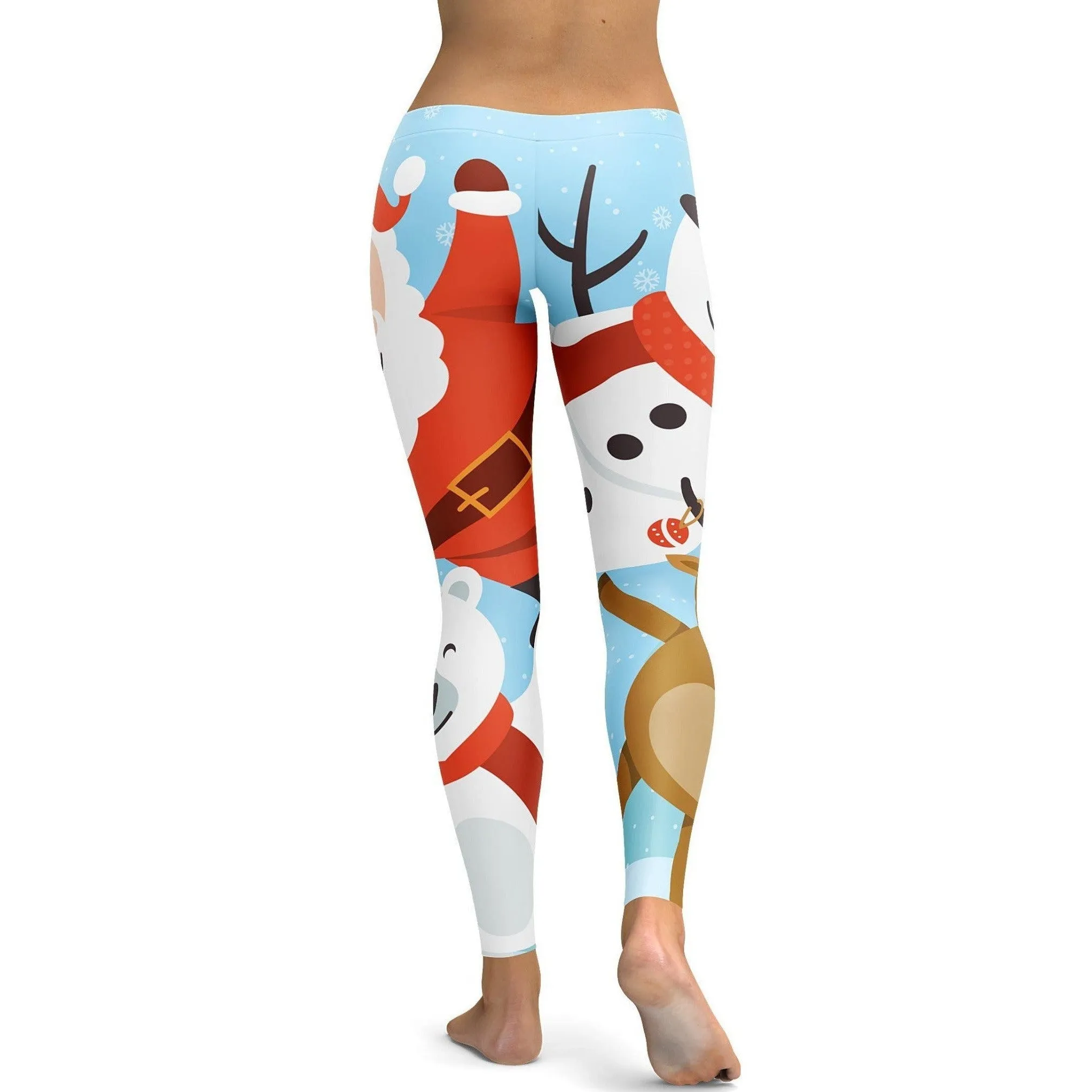 Santa and Friends Leggings