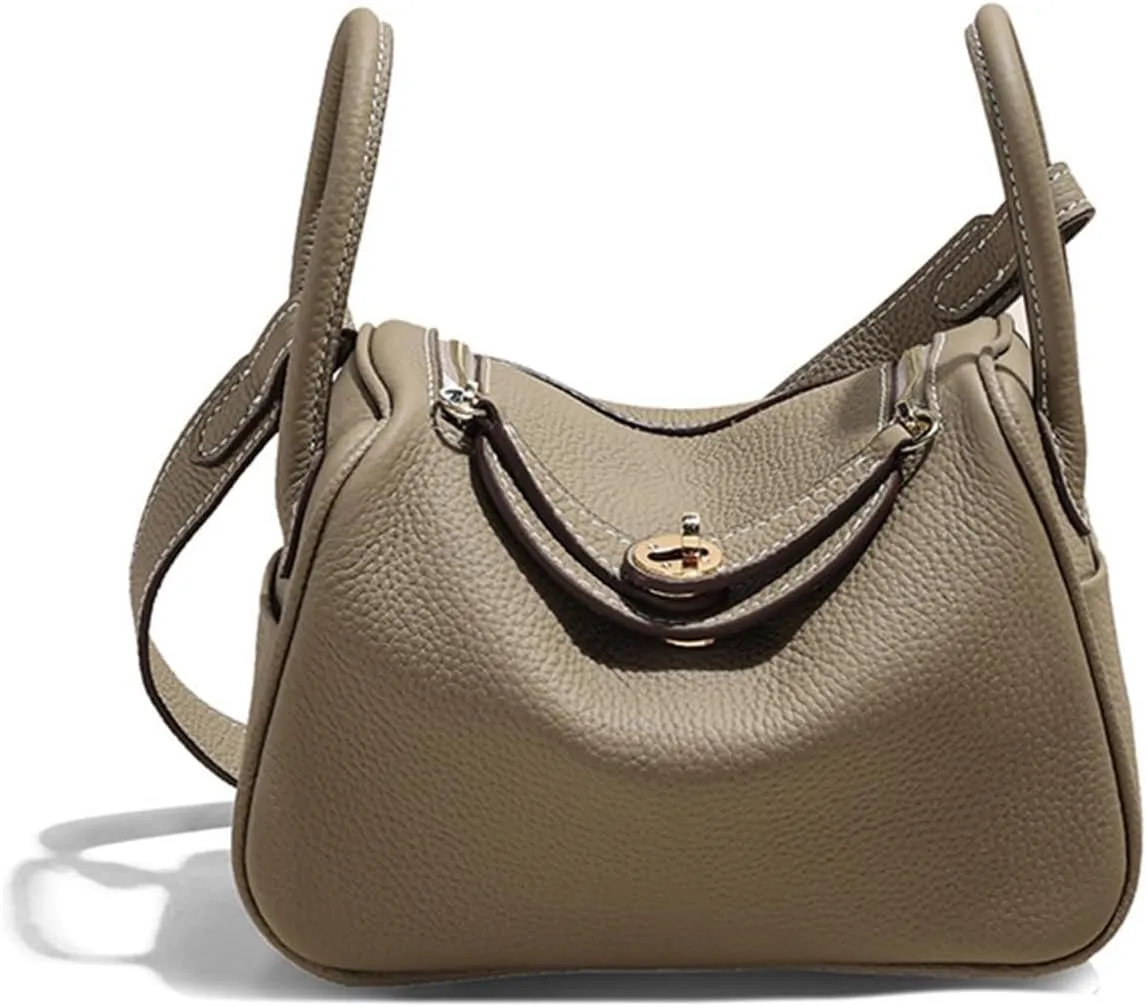 Soft Genuine Leather Satchel Bags for Women Top Handle Shoulder Purses and Handbags Totes Shoulder Bag Well made