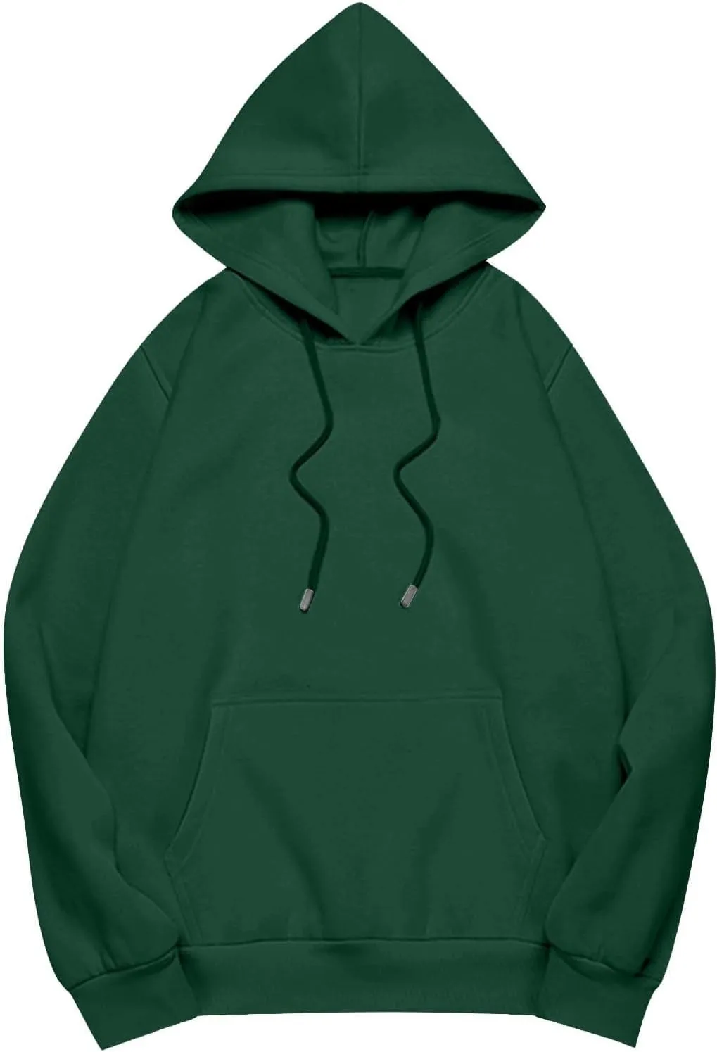 Solid Color Hoodies for Women Oversized Sweatshirts Long Sleeve Drawstring Pullover 2024 Fall Outfits with Pockets