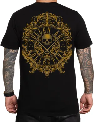 Sullen Men's Filigree Badge Tattoo Lifestyle Graphic Premium Short Sleeve Tee