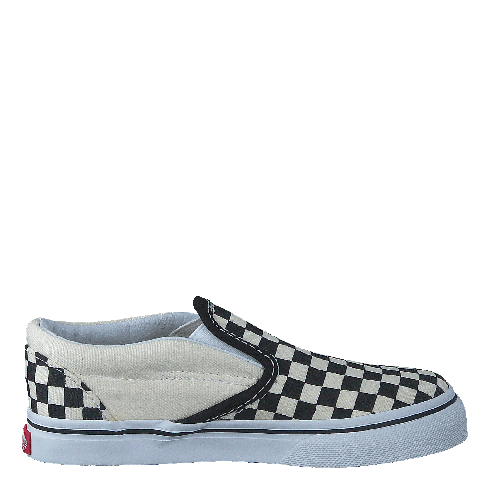 T Classic Slip-On Black And White Checker/White