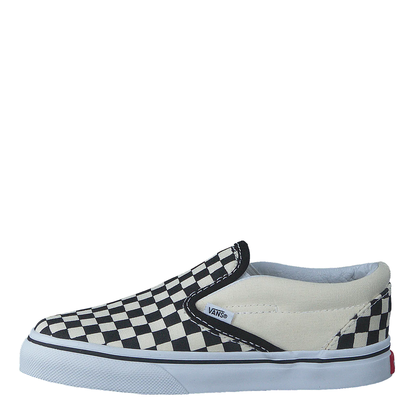 T Classic Slip-On Black And White Checker/White