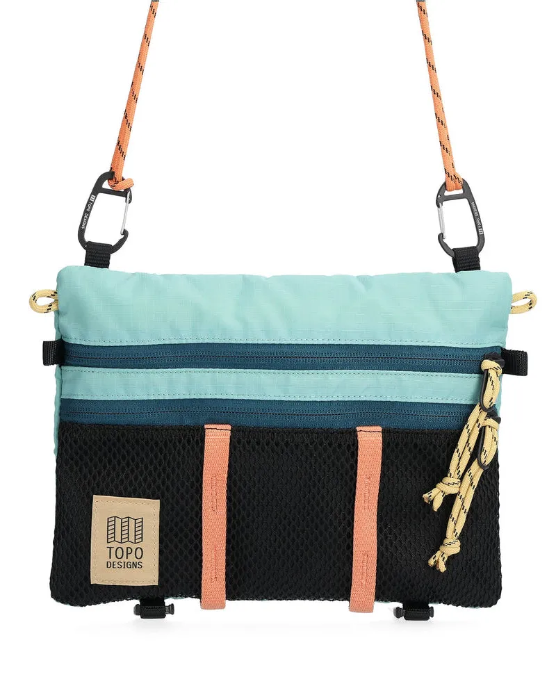 Topo Designs Mountain Accessory Shoulder Bag Geode Green/Black