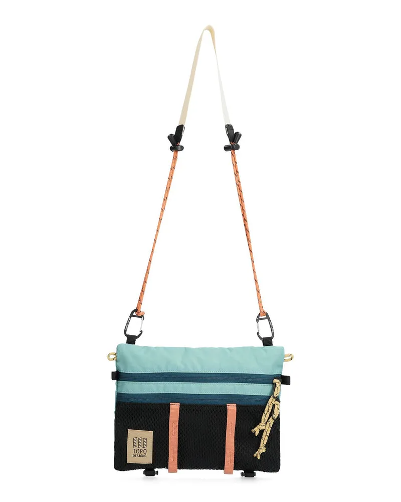 Topo Designs Mountain Accessory Shoulder Bag Geode Green/Black