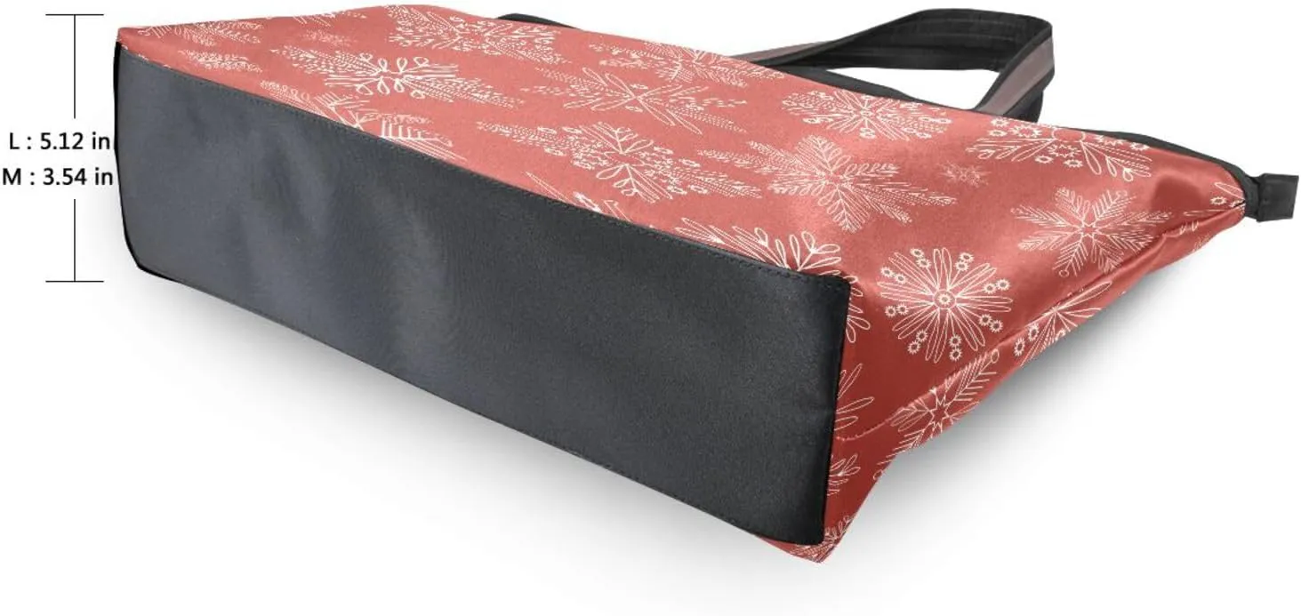 WIHVE Women's Handbag Tote Bag WTop Handle Shoulder Bag for Ladies (Large)