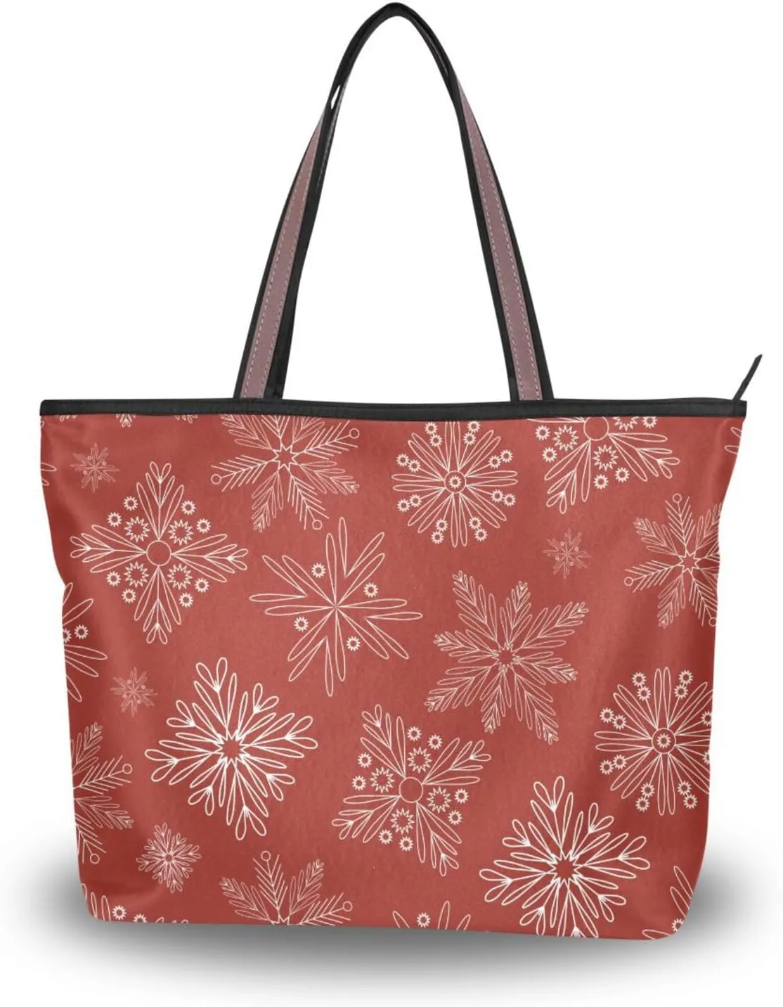 WIHVE Women's Handbag Tote Bag WTop Handle Shoulder Bag for Ladies (Large)