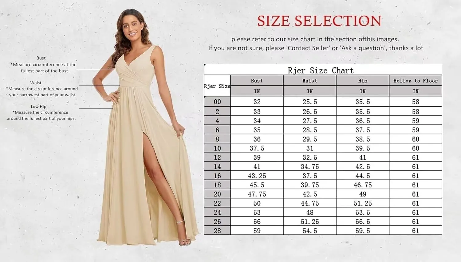 Women's Chiffon v Neck Bridesmaid Dresses for Women Long Ruched A Line Pleated Formal Evening Dress with Slit